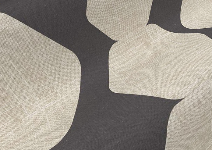 Construct, Black Ink - Twist&Fit Roman Blind - Image 4